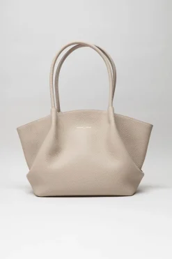 Nathan Baume - Lichtbeige Schoudertas