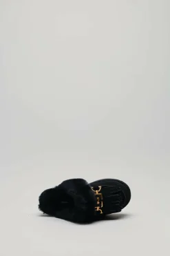 Nathan Baume - Zwart Pantoffel