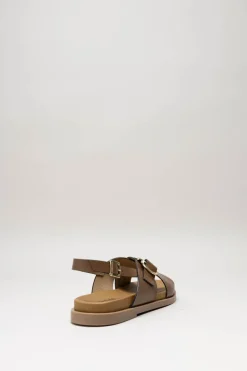 Nero Giardini - Bruin Sandaal plat