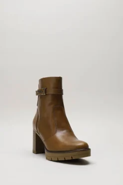Nero Giardini - Camel Enkellaars hak