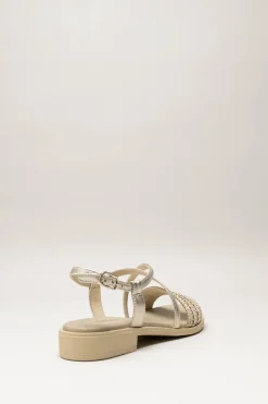 Nero Giardini - Goud Sandaal plat