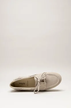 Nero Giardini - Lichtbeige Bootschoen
