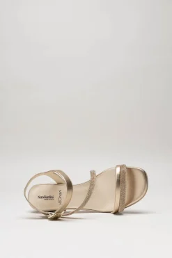 Nero Giardini - Rosegoud Sandaal plat