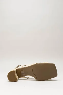 Noa Harmon - Beige Sandaal hak