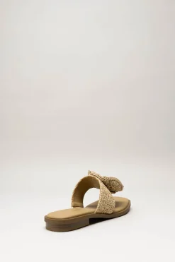 Noa Harmon - Donkerbeige Slipper