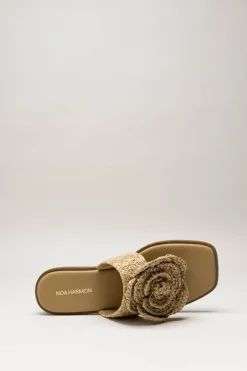 Noa Harmon - Donkerbeige Slipper