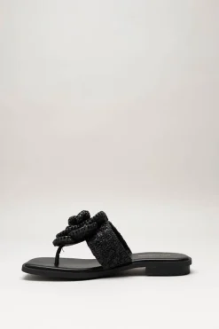 Noa Harmon - Zwart Slipper