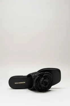 Noa Harmon - Zwart Slipper