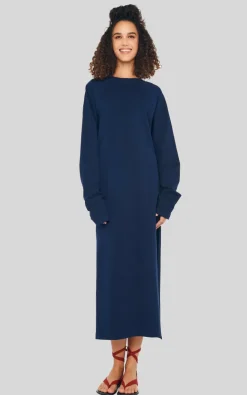 Norma Kamali - Donkerblauw Jurk