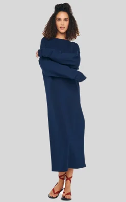 Norma Kamali - Donkerblauw Jurk