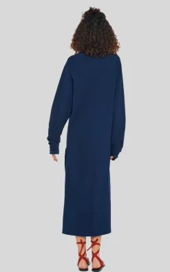 Norma Kamali - Donkerblauw Jurk