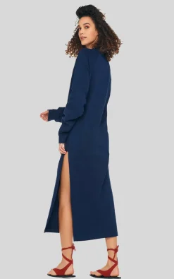 Norma Kamali - Donkerblauw Jurk