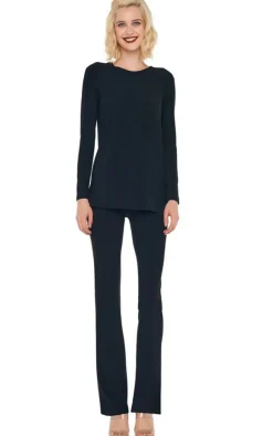 Norma Kamali - Zwart T-shirt/top