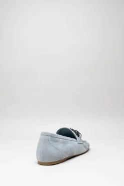 Note - Lichtblauw Mocassin