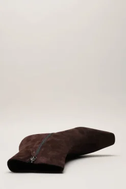 Odare - Aubergine Enkellaars hak