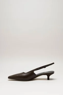 Odare - Donkerbruin Pump