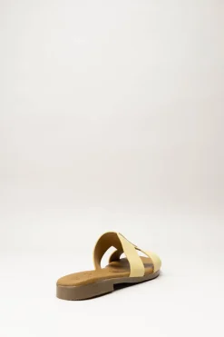 Oh My Sandals - Geel Slipper