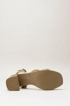 Oh My Sandals - Goud Sandaal hak