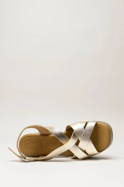 Oh My Sandals - Goud Sandaal hak
