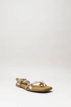 Oh My Sandals - Goud Sandaal plat