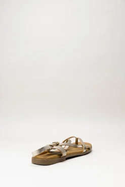 Oh My Sandals - Goud Sandaal plat
