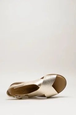 Oh My Sandals - Goud Sandaal plat