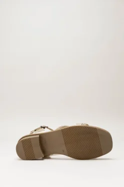 Oh My Sandals - Goud Sandaal plat
