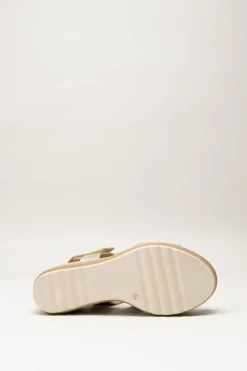 Oh My Sandals - Goud Sandaal sleehak