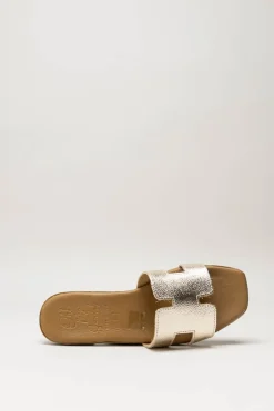 Oh My Sandals - Goud Slipper