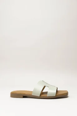 Oh My Sandals - Lichtgroen Slipper