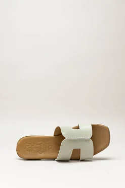 Oh My Sandals - Lichtgroen Slipper