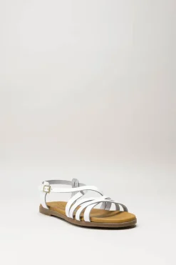 Oh My Sandals - Wit Sandaal plat