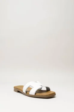 Oh My Sandals - Wit Slipper