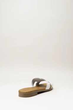 Oh My Sandals - Wit Slipper