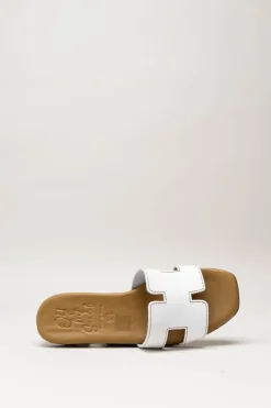 Oh My Sandals - Wit Slipper