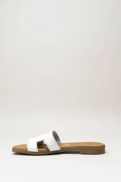 Oh My Sandals - Wit Slipper