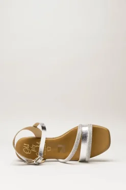 Oh My Sandals - Zilver Sandaal hak