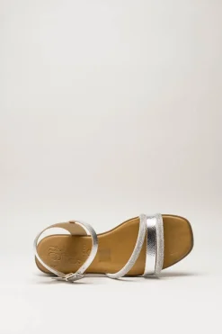 Oh My Sandals - Zilver Sandaal plat