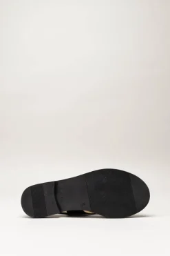Oh My Sandals - Zwart Sandaal plat