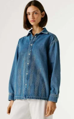 Pepe Jeans - Blauw Hemd