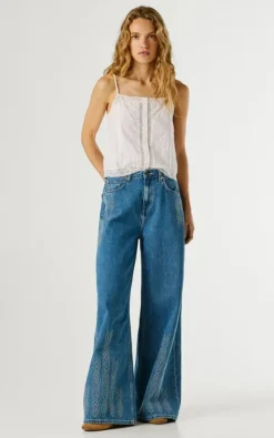 Pepe Jeans - Blauw Jeansbroek