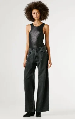 Pepe Jeans - Donkergrijs Jeansbroek