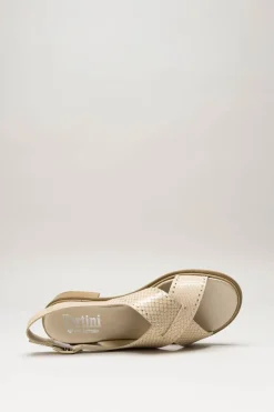 Pertini - Beige Sandaal hak