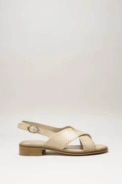Pertini - Beige Sandaal hak