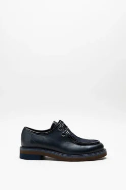Pertini - Donkerblauw Veterschoen