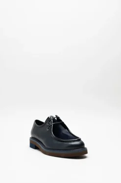 Pertini - Donkerblauw Veterschoen