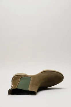 Pertini - Kaki Enkellaars plat