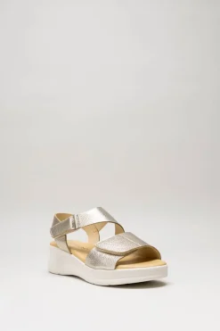 Pitillos - Goud Sandaal plat