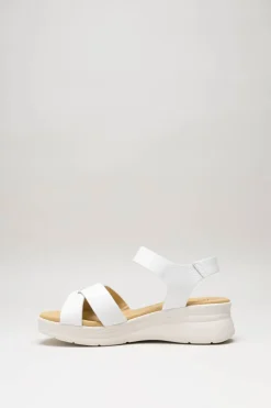 Pitillos - Wit Sandaal plat