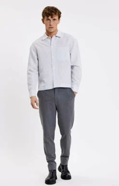 Plain - Grijs Broek